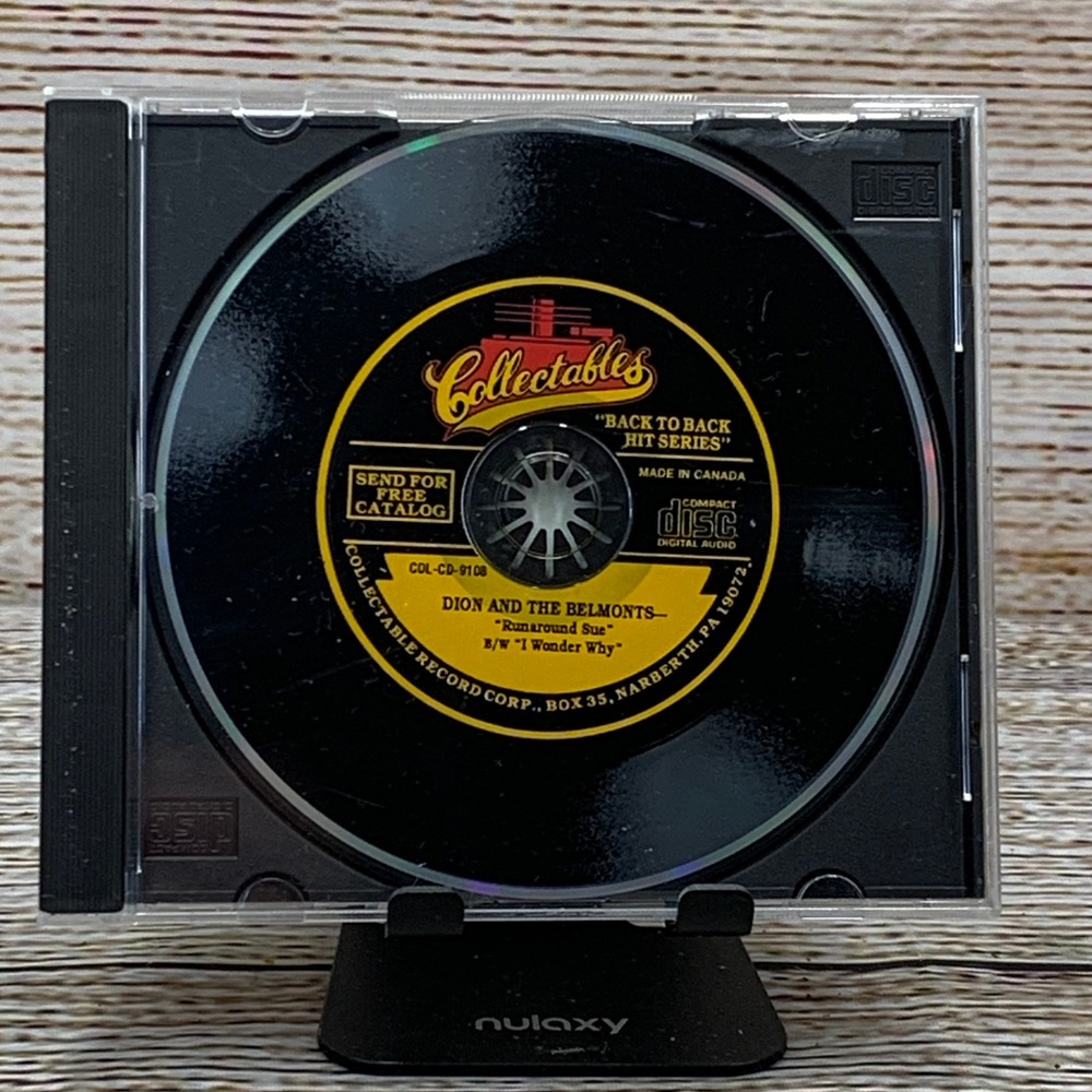 Dion And The Belmonts – Runaround Sue / I Wonder Why [1991 CD] Collectables 9108